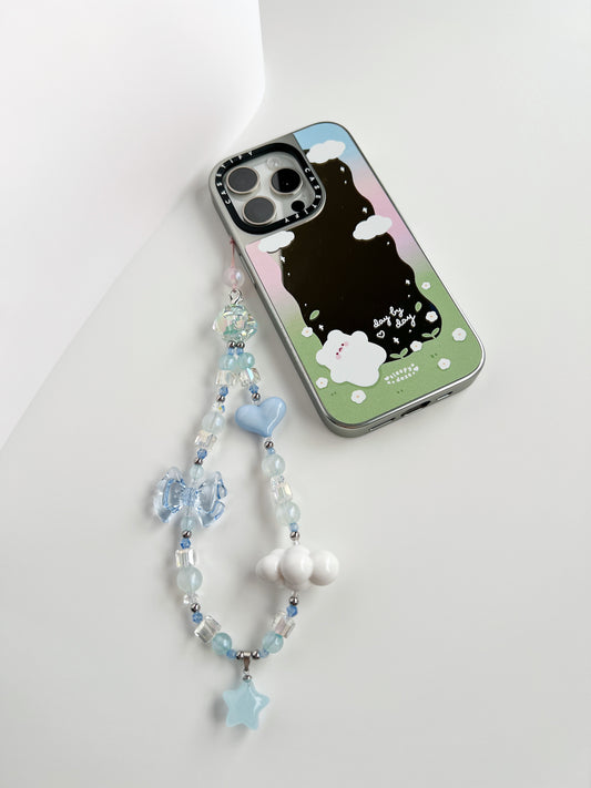Cotton Candy Dreams - Blue Phone Charm