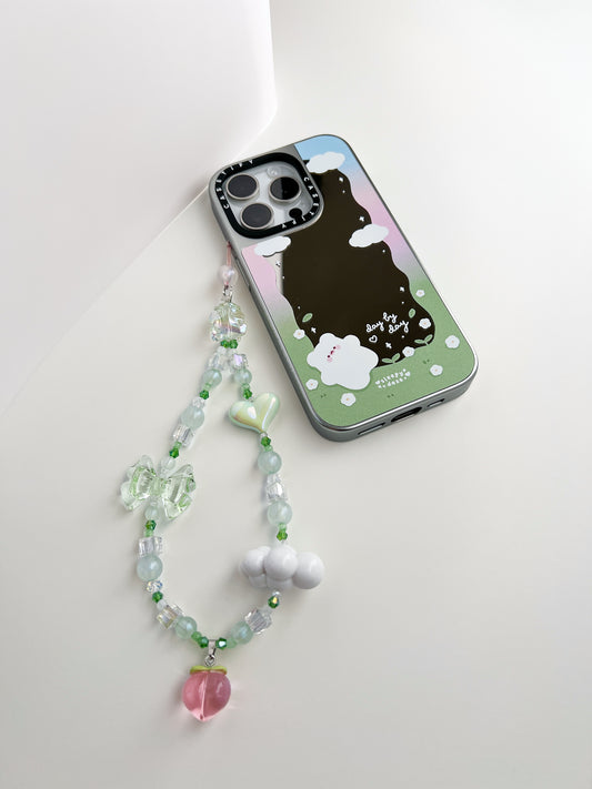 Cotton Candy Dreams - Green Phone Charm