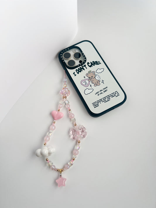 Cotton Candy Dreams - Pink Phone Charm